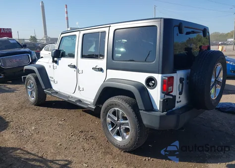 2016 Jeep Wrangler Unlimited Sport из США, поврежденный, VIN 1C4BJWDG5GL347865